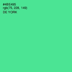#4BE495 - De York Color Image